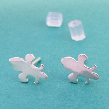Fleur De Lis Studs