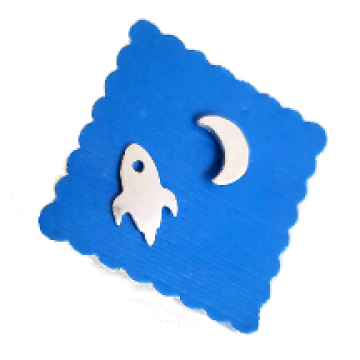 Rocket and Star Studs