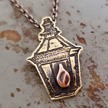 Gas Lamp Necklace